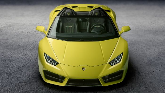 Η Lamborghini παρουσιάζει στην έκθεση του Λος Αντζελες την ανοιχτή έκδοση της πισωκίνητης Huracan. 