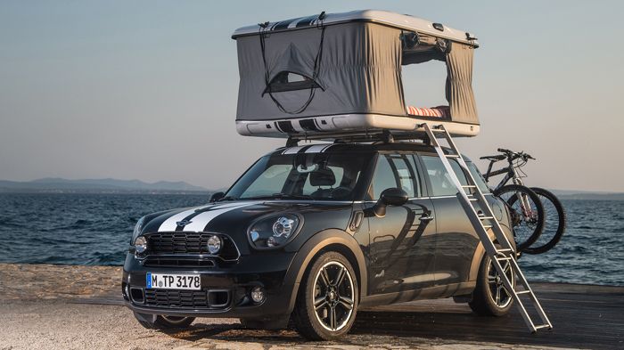 Tο Countryman ALL4 Camper είναι ένα 4κίνητο Countryman με μια διθέσια σκηνή ύπνου τοποθετημένη στην κορυφή. Μάλιστα η σκηνή μετατρέπεται εύκολα σε καθιστικό, όποτε χρειάζεται.