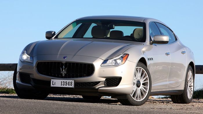 Η εικονιζόμενη Maserati Quattroporte θα «δανείσει» τον V8 3,8 λτ. διπλό turbo κινητήρα της στη νέα Ferrari California.