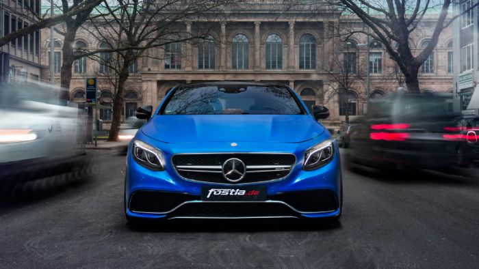 Αλλαγμένη η Mercedes AMG S63 S Coupe με μεγαλύτερη ιπποδύναμη και ροπή.