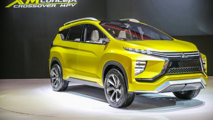 Η Mitsubishi παρουσίασε σήμερα το XM Concept στην Ινδονησία, στην έκθεση 2016 Gaikindo Indonesia International Auto Show. 