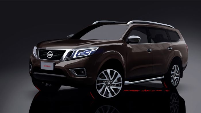 Δείτε πως ενδέχεται να δείχνει το SUV της Nissan, που σύμφωνα με τις τελευταίες πληροφορίες, θα βασιστεί πάνω στο pick-up μοντέλο της, Navara.