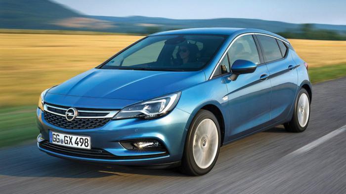 5η γενιά: 2015-2021 - Opel Astra K