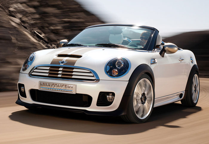 Το Mini Roadster είναι πολύ πιθανό να χρησιμοποιεί χειροκίνητη οροφή (εδώ το concept του 2009)