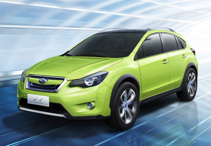 Το Subaru XV Concept που παρουσιάστηκε στην έκθεση της Σανγκάη.