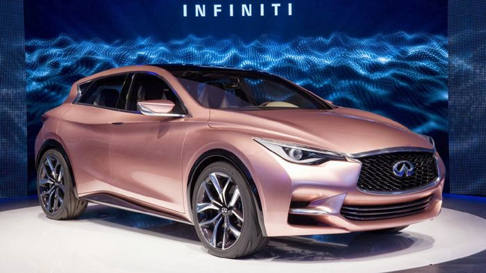 Η Infiniti παρουσιάζοντας το Q30 έδειξε ότι σκέφτεται σοβαρά και τα πιο compact μοντέλα, τα οποία θα ενσωματώνουν την απαραίτητη χλιδή, αλλά δεν θα προορίζονται μόνο για… τους αυτοκινητόδρομους 