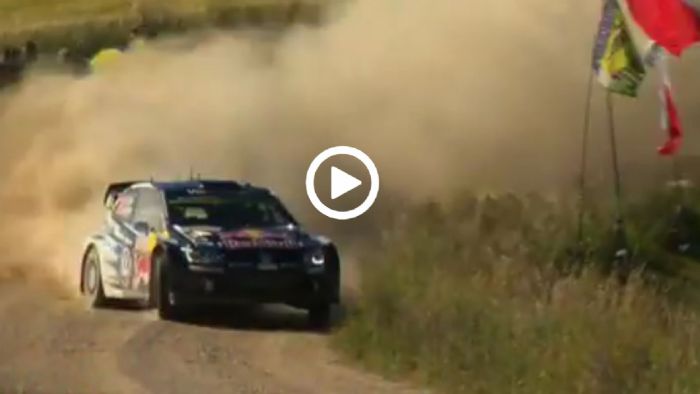 Ο Sébastien Ogier με Volkswagen Polo R ήταν ο ταχύτερος στο shakedown του Ράλι Πολωνίας.