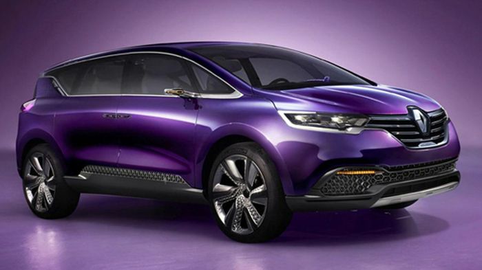 Το νέο concept Renault Initiale Paris με αυξημένη απόσταση από το έδαφος και προστατευτικά μαρπιέ στο κάτω μέρος αποτελεί τη πρόταση για τη νέα γενιά του Renault Espace.