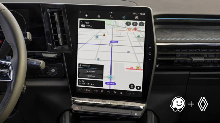 Renault: H πρώτη μάρκα που βάζει το Waze στα αυτοκίνητά της 