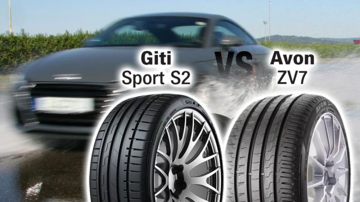 Test θερινών ελαστικών: το Avon Z7V απέναντι στο Giti Sport S2 