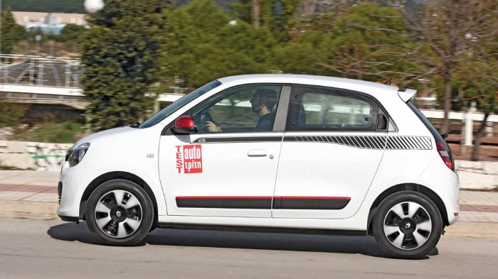 Το νεανικό και trendy χαρακτήρα του Renault Twingo τονίζουν οι πολλές δυνατότητες εξατομίκευσης που έχει.