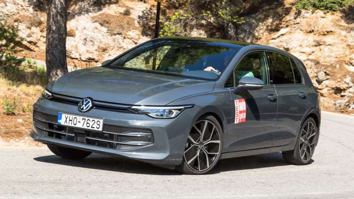 Δοκιμή ανανεωμένο VW Golf, ήπια υβριδικό με 150 ίππους  