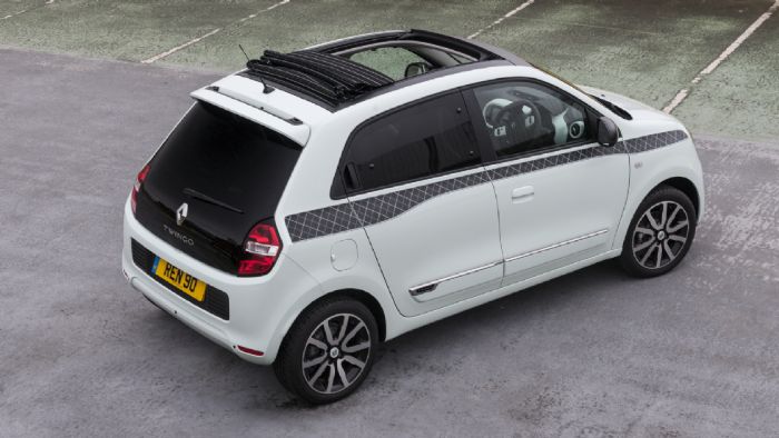 Το νέο Renault Twingo Iconic Special Edition προσφέρεται σε τρεις αποχρώσεις, τις Crystal White, Diamond Black και Mint Green. Στηρίζεται στην εξοπλιστική έκδοση Dynamique.