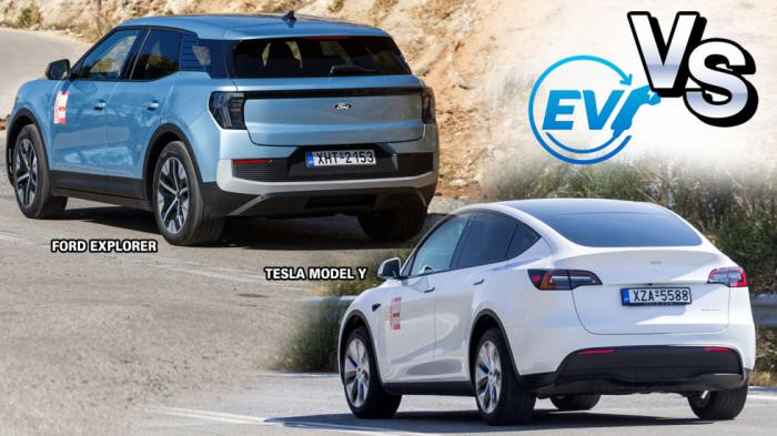 Ford Explorer με +70 χλμ. αυτονομία ή Tesla Model Y AWD με +228 άλογα;