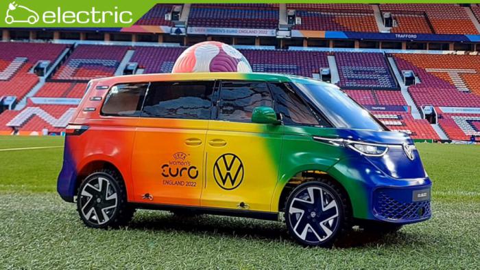 Το Volkswagen ID. Buzz που πρωταγωνιστεί στο Euro 2022! 