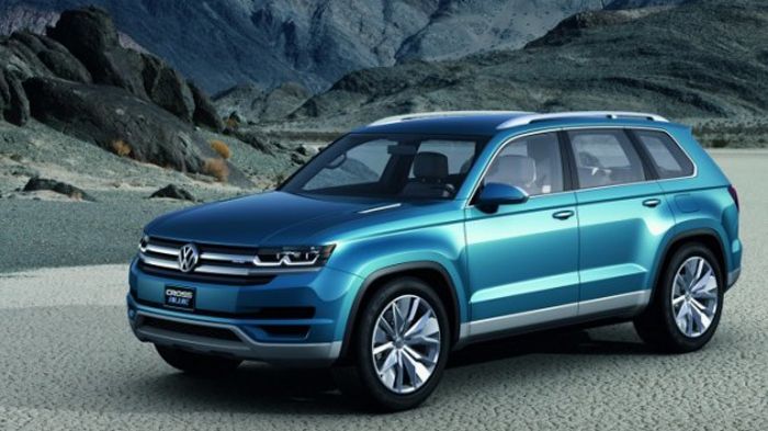 Η VW θα κατασκευάσει δύο SUV, το 7θέσιο CrossBlue και το 5θέσιο CrossBlue Coupe.
