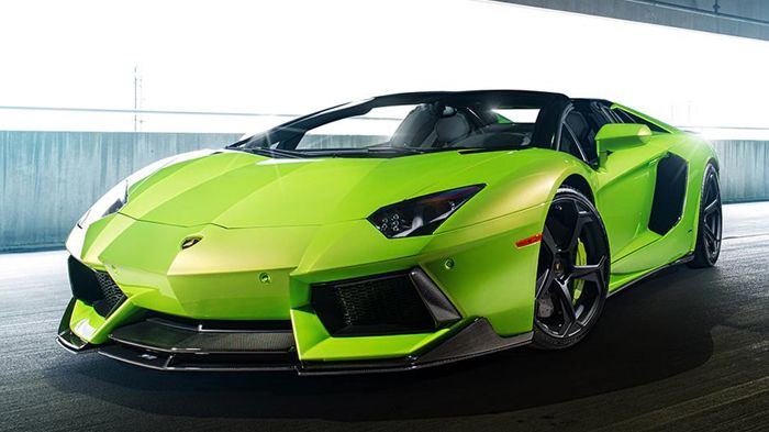 H Vorsteiner παρουσίασε τη δική της εκδοχή της Lamborghini Aventador Roadster, η οποία έχει γίνει γνωστή ως «The Hulk». 