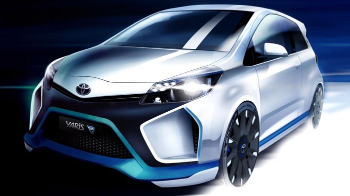 Η Toyota δημοσιοποίησε το σκίτσο του πρωτοτύπου Yaris Hybrid-R, το οποίο θα ενσωματώνει όλη την προηγμένη υβριδική τεχνολογία της φίρμας και θα κάνει ντεμπούτο στη Φρανκφούρτη.