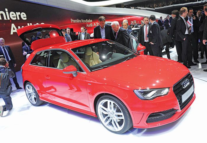 Σύμφωνα με μελέτη, το νέο Audi A3 που παρουσιάστηκε στη Γενεύη κατείχε το 9% όλων δημοσιευμάτων  που κάλυπταν την συγκεκριμένη εκδήλωση.