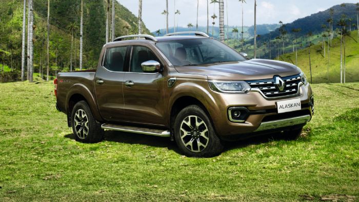 Το Renault Alaskan είναι το νέο pick-up ενός τόνου, το οποίο θα ανταγωνιστεί από το 2017, μοντέλα όπως το «αδελφό» Nissan Navara, το Toyota Hilux, το Ford Ranger, το Mitsubishi L200 και το Volkswagen 