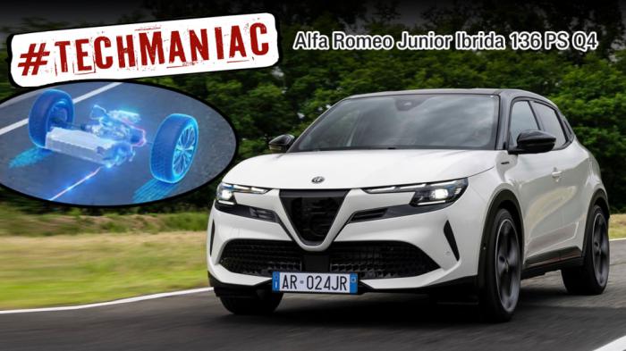 Alfa Romeo Junior Ibrida Q4: Πώς δουλεύει η 4κίνηση «power looping»; 