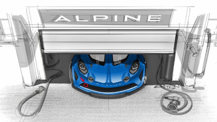 H Alpine μας δίνει μια πρώτη γεύση από το αγωνιστικό A110 Cup.