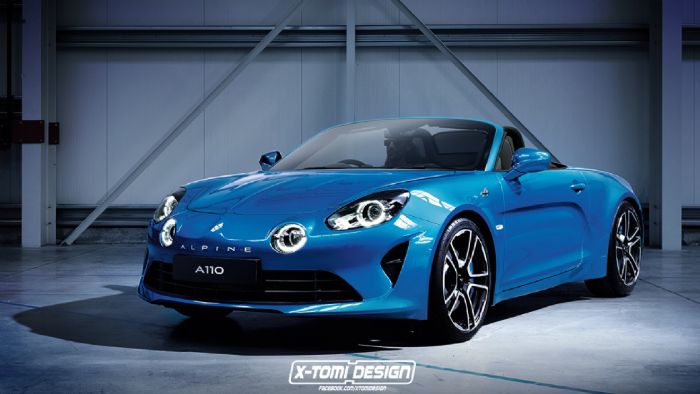 Το Alpine A110...ξεσκέπαστο! Τι λέτε; 