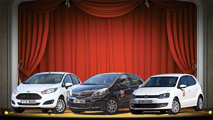 Τα Toyota Yaris 1,33, Ford Fiesta 1,0 EcoBoost και VW Polo 1,2 TSI, κρατούν την σημαία των βενζινοκίνητων μοντέλων ψηλά!