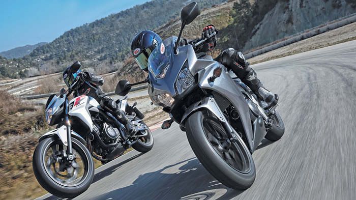 Tα CBR 500R, CB 500F και CB 500X αποτελούν την απάντηση της Honda στις απαιτήσεις της νεοσύστατης κατηγορίας Α2.