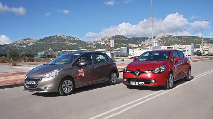 Τα νέα Clio και 208, ως γνήσια τέκνα της γαλλικής σχολής, ανεβάζουν τον πήχη στη μικρή κατηγορία. 