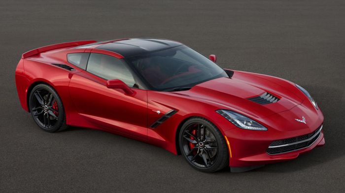 Αυτή είναι η coupe έκδοση της Corvette Stingray.