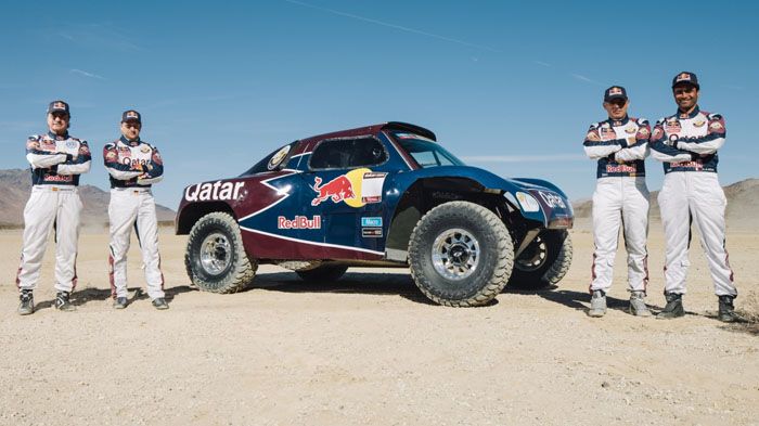 To 2013 η Qatar Red Bull Rally Team στέλνει στην έρημο δυο παλιούς γνώριμους του πρωταθλήματος.