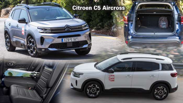 Citroen C5 Aircross: Το νο.1 diesel οικογενειακό SUV σε χώρους & άνεση 