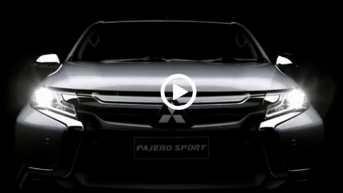 Teaser Mitsubishi Pajero Sport 2016  