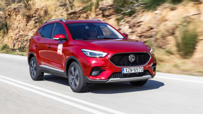 MG ZS: Από 18.950 ευρώ ξεκινά το πιο ευρύχωρο μικρό SUV