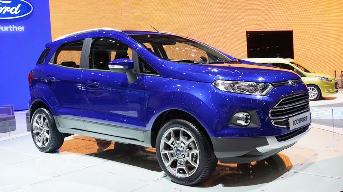 Το EcoSport βασίζεται στην παγκόσμια πλατφόρμα Β της Ford και συνδυάζει πρακτικότητα μικρού αυτοκινήτου.