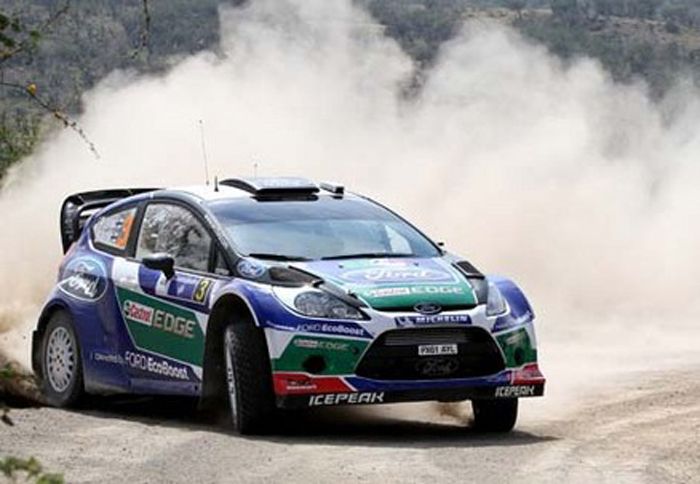 Στις δύο πρώτες θέσεις βρέθηκαν τα δύο Ford Fiesta RS WRC.