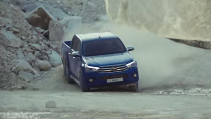 Εντυπωσιακό το video με πρωταγωνιστή το Toyota Hilux.