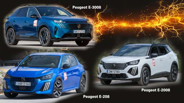 Η Peugeot στην πρίζα: Όλα τα μοντέλα της έχουν ηλεκτρική έκδοση 