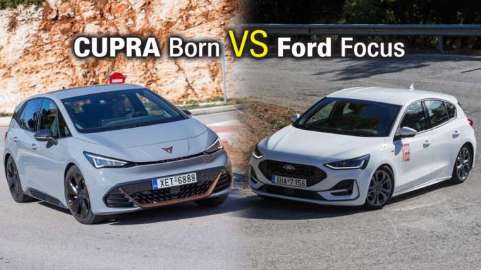 Ηλεκτρικό Vs βενζίνη σε fun to drive: CUPRA Born ή Ford Focus; 