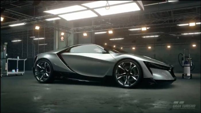 Tο πρωτότυπο Honda Sports Vision Gran Turismo, θα αποτελέσει μέρος του επερχόμενου Gran Turismo Sport. Οι ομοιότητες με τα σκίτσα του 2015 είναι υπαρκτές, αλλά η μορφή του Vision GT έχει ξαναδουλευτεί