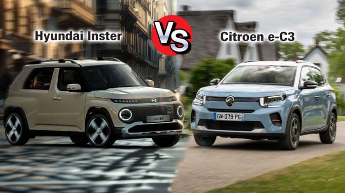 Trendy, φτηνά, ηλεκτρικά & SUV - Αυτά είναι τα Citroen C3 & Hyundai Inster 