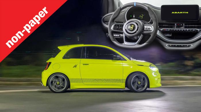 Το νέο Abarth 500 είναι ηλεκτρικό. Ε και; 