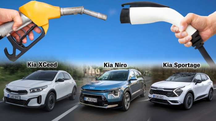 Kia: Η μόνη μάρκα με 3 Plug-in υβριδικά οικογενειακά SUV - XCeed, Niro, Sportage.