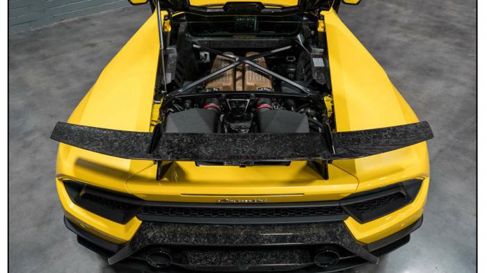 Η εργοστασιακή Huracan Performante φτάνει σε ισχύ τους 640 ίππους και τα 601 Nm ροπής.