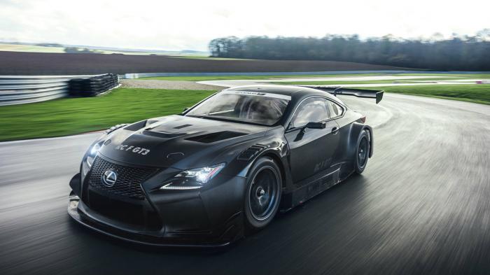 To αγωνιστικό Lexus RC F GT3. Μαύρο, άγριο¨και έτοιμο για τις πίστες. 