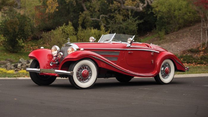 Μια Mercedes-Benz 540 K Special Roadster του 1937, είχε τιμή εκκίνησης σε δημοπρασία τα 5 εκ. δολάρια, αλλά έφτασε στα 9,9 εκ. δολάρια (9,1 εκ. ευρώ).