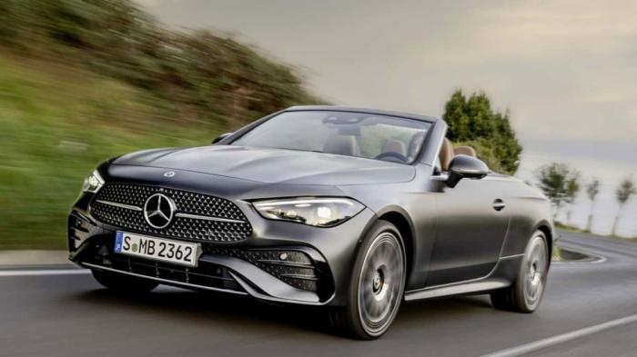 Νέα Mercedes CLE Cabriolet με καθίσματα που μένουν δροσερά το καλοκαίρι 