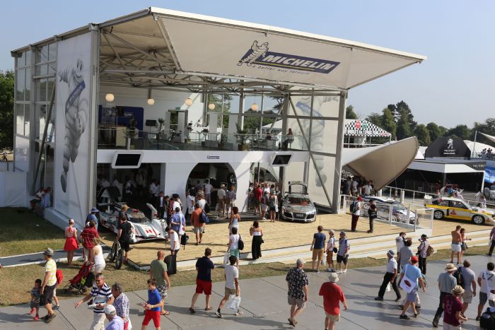 Στο φετινό Goodwood Festival of Speed, ο Όμιλος Michelin θα είναι χορηγός των Supercar Run και Supercar Paddock, ενώ θα υποδεχτεί, στο κεντρικό του σταντ, κάποια από τα εντυπωσιακότερα και ταχύτερα αυ