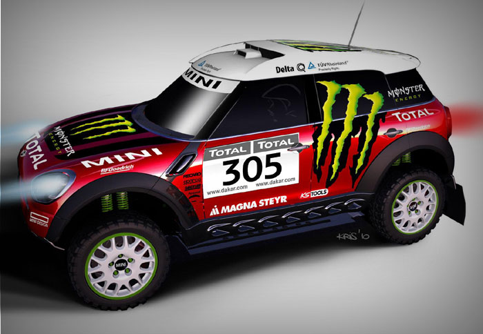 MINI All4 Racing στο rally Dakar 